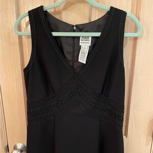 R & M Richards Lovely Vintage Midi Beaded Dress Sz 10